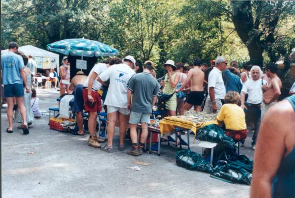Stark besuchter Flohmarkt