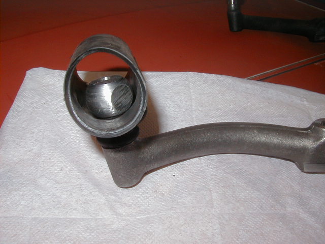 Bild 5 Spurhebel mit Manschette