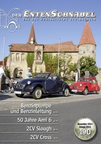 Weiter zum Entenschnabel