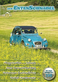 Weiter zum Entenschnabel