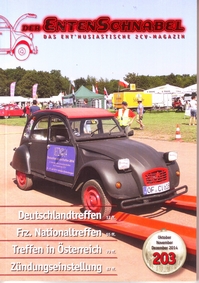 Weiter zum Entenschnabel