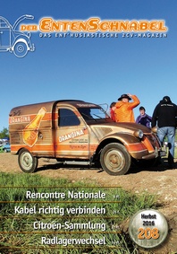 Weiter zum Entenschnabel