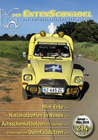 Weiter zum Entenschnabel