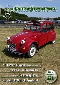 Weiter zum Entenschnabel