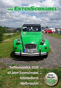 Weiter zum Entenschnabel