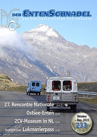 Weiter zum Entenschnabel