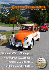 Weiter zum Entenschnabel