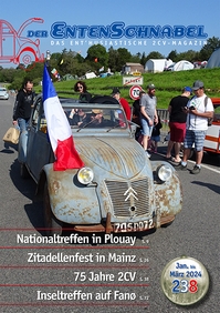 Weiter zum Entenschnabel