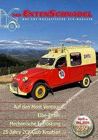 Weiter zum Entenschnabel